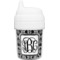 Monogrammed Damask Baby Sippy Cup (Personalized)