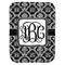 Monogrammed Damask Baby Swaddling Blanket (Personalized)