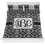 Monogrammed Damask Comforters (Personalized)