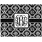 Monogrammed Damask Woven Fabric Placemat - Twill