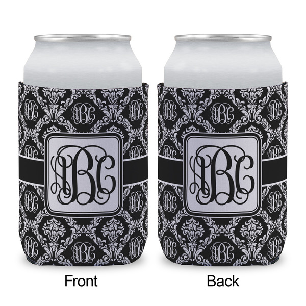 Monogrammed Damask Can Sleeve - APPROVAL (single)