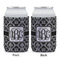 Monogrammed Damask Can Sleeve - APPROVAL (single)