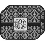 Monogrammed Damask Car Floor Mats (Back Seat) (Personalized)