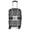 Monogrammed Damask Carry-On Travel Bag - With Handle