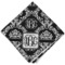 Monogrammed Damask Cloth Dinner Napkin - Single