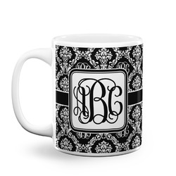 Monogrammed Damask Coffee Mug
