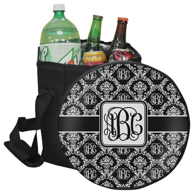 Monogrammed Damask Collapsible Cooler & Seat (Personalized)