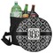 Monogrammed Damask Collapsible Personalized Cooler & Seat