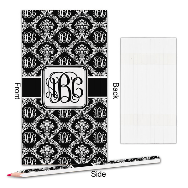 Monogrammed Damask Colored Pencils - Approval