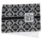 Monogrammed Damask Cooling Towel