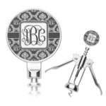 Monogrammed Damask Corkscrew (Personalized)