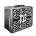 Monogrammed Damask Lunch Box (Personalized)