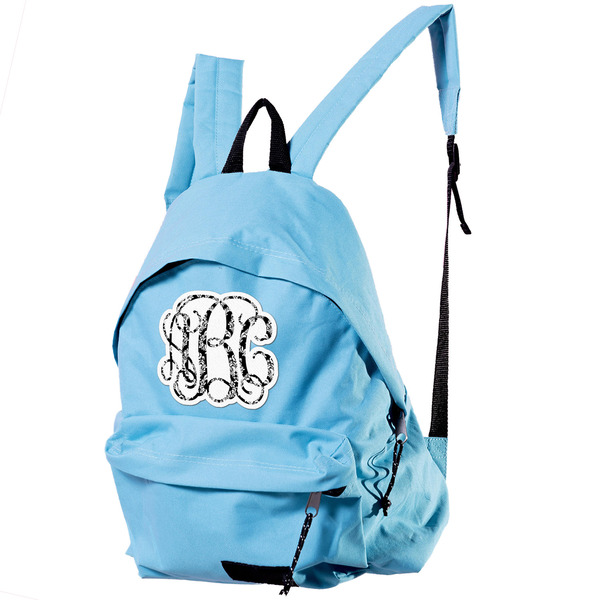 Monogrammed Damask Custom Shape Iron On Patches - XL single APPROVAL