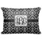 Monogrammed Damask Decorative Baby Pillow - Apvl