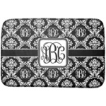 Monogrammed Damask Dish Drying Mat (Personalized)