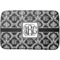 Monogrammed Damask Dish Drying Mat (Personalized)