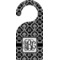Monogrammed Damask Door Hanger (Personalized)
