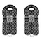 Monogrammed Damask Double Wine Tote - APPROVAL (new)