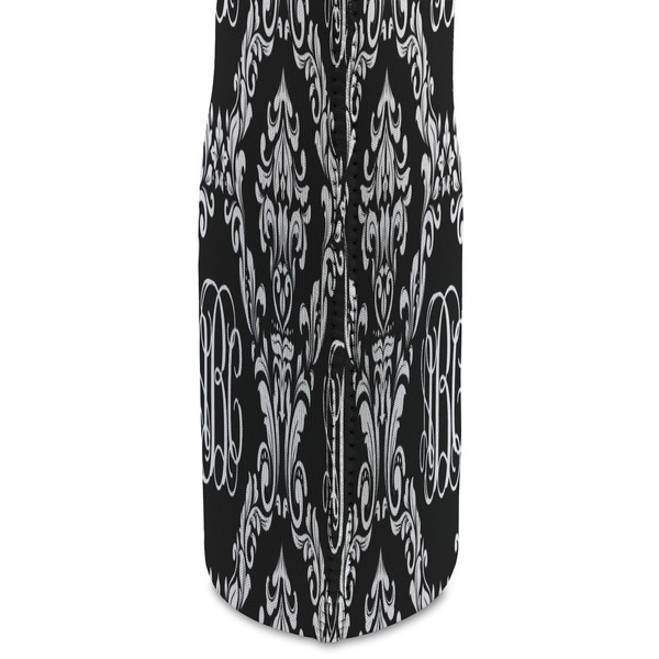 Monogrammed Damask Double Wine Tote - DETAIL 2 (new)