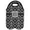 Monogrammed Damask Double Wine Tote - Flat (new)