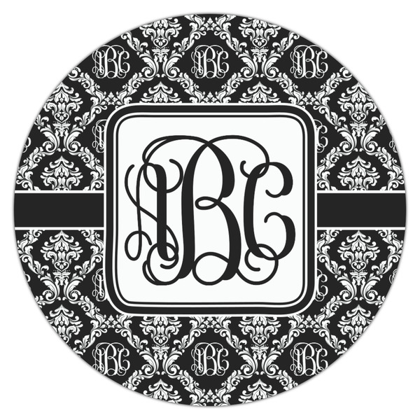 Monogrammed Damask Drink Topper - XSmall - Single