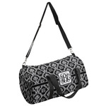 Monogrammed Damask Duffel Bag - Small (Personalized)
