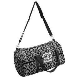Monogrammed Damask Duffel Bag - Small (Personalized)