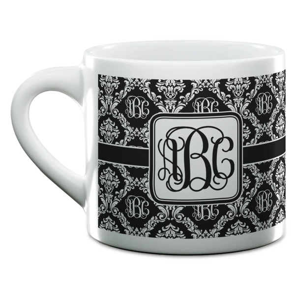 Monogrammed Damask Espresso Cup - 6oz (Double Shot) (MAIN)