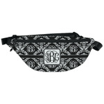 Monogrammed Damask Fanny Pack - Classic Style