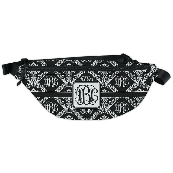 Custom Monogrammed Damask Fanny Pack - Classic Style