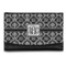 Monogrammed Damask Genuine Leather Women's Wallet - Small