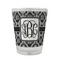 Monogrammed Damask Glass Shot Glass - 1.5 oz - Set of 4