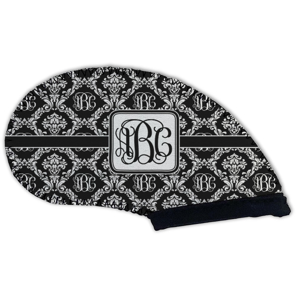 Monogrammed Damask Golf Club Covers - BACK
