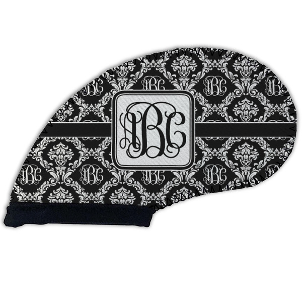 Monogrammed Damask Golf Club Covers - FRONT