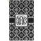 Monogrammed Damask Golf Towel - Poly-Cotton Blend - Small