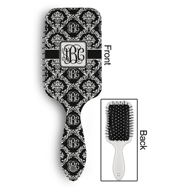 Monogrammed Damask Hair Brush - Approval