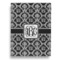 Monogrammed Damask House Flags - Double Sided - FRONT
