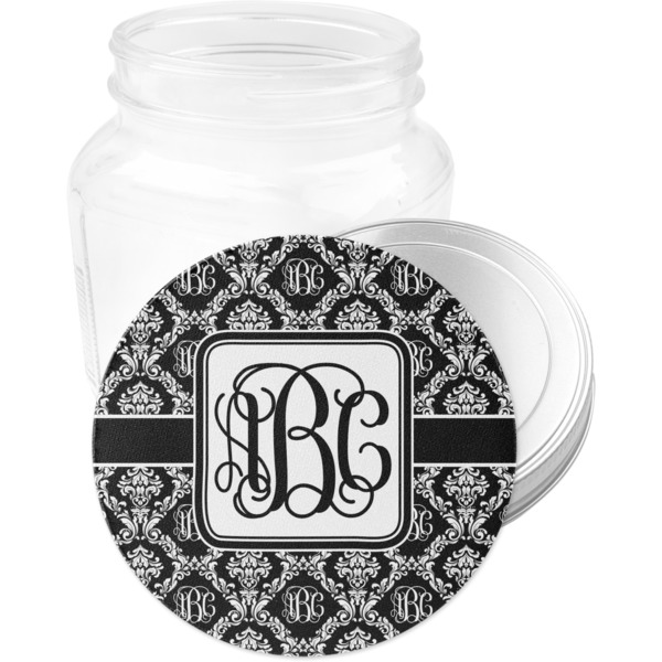 Monogrammed Damask Jar Opener - Main