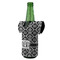 Monogrammed Damask Jersey Bottle Cooler - ANGLE (on bottle)