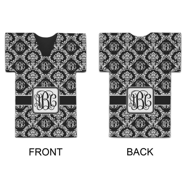Monogrammed Damask Jersey Bottle Cooler - APPROVAL