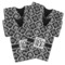 Monogrammed Damask Jersey Bottle Cooler - Set of 4