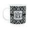Monogrammed Damask Plastic Kids Mug (Personalized)