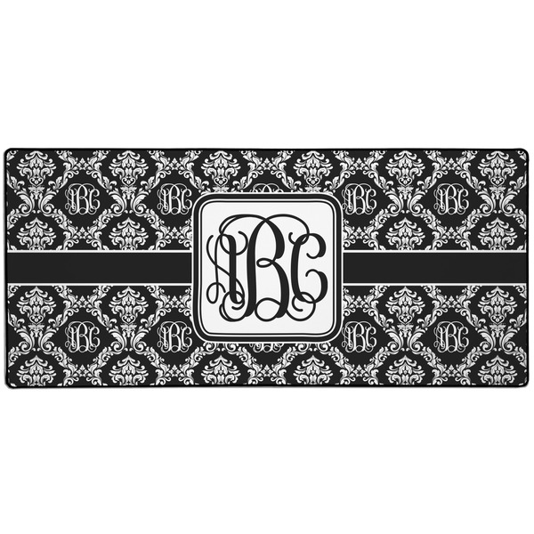 Monogrammed Damask Large Gaming Mats - APPROVAL
