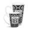 Monogrammed Damask Latte Mugs Main