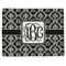 Monogrammed Damask Single-Sided Linen Placemat - Single