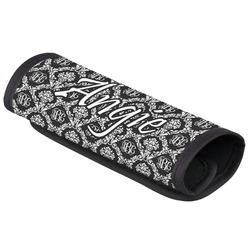 Monogrammed Damask Luggage Handle Cover (Personalized)