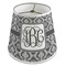 Monogrammed Damask Empire Lamp Shade
