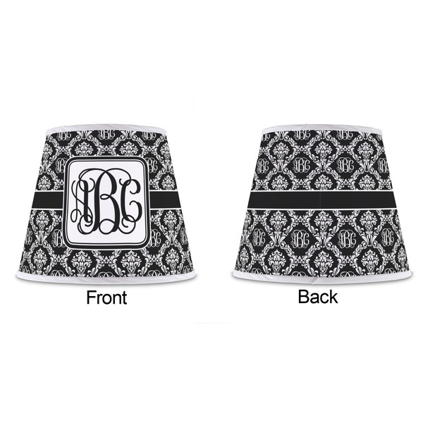 Monogrammed Damask Poly Film Empire Lampshade - Approval