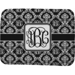 Monogrammed Damask Memory Foam Bath Mat - 48"x36" (Personalized)