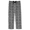 Monogrammed Damask Mens Pajama Pants - S (Personalized)
